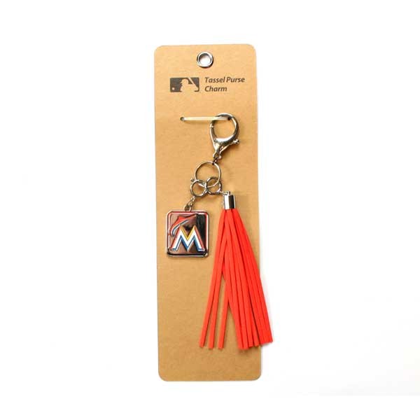 Miami Marlins Keychains - Tassel Style - 12 For $24.00 - Wholesale Miami Marlins Products - Marlins Merchandise 2