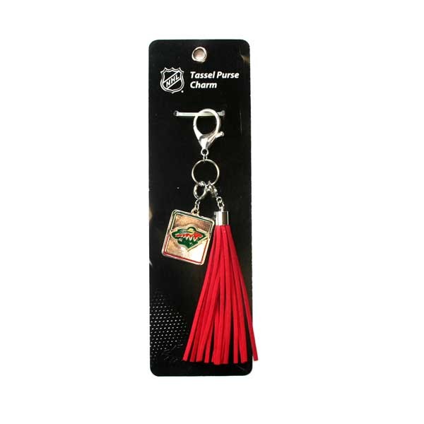 Minnesota Wild Keychains - Tassel Style - 12 For $24.00 - Minnesota Wild