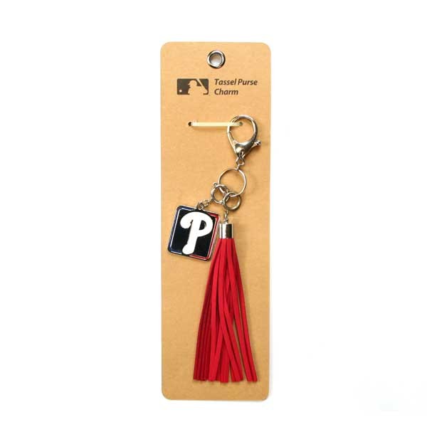 Philadelphia Phillies Keychains - Tassel Style - 12 For $24.00 - Wholesale Philadelphia Phillies Products - Phillies Merchandise
