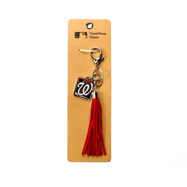 Washington Nationals Keychains - Tassel Style - 12 For $24.00 - Wholesale Washington Nationals Products - Nationals Products