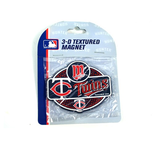 Blowout - Minnesota Twins Magnets - 3D Textured Style - 24 For $12.00 - Wholesale Minnesota Twins Products - Twins Merchandise