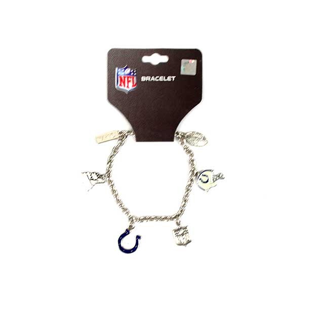 Indianapolis Colts Bracelets - Metal Charm Bracelets - 12 For $30.00 - Wholesale Indianapolis Colts Products - Colts Merchandise 2