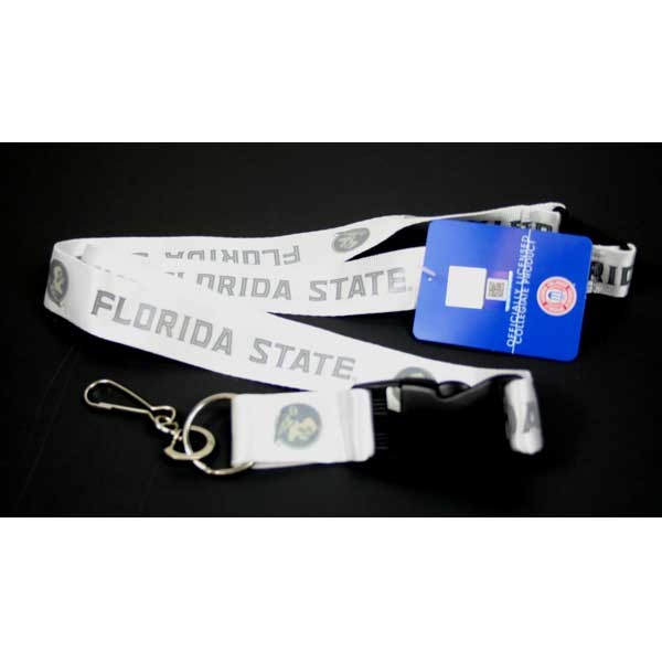 Florida State Seminoles Lanyards - White Lob Style - 12 For $30.00 - Florida State