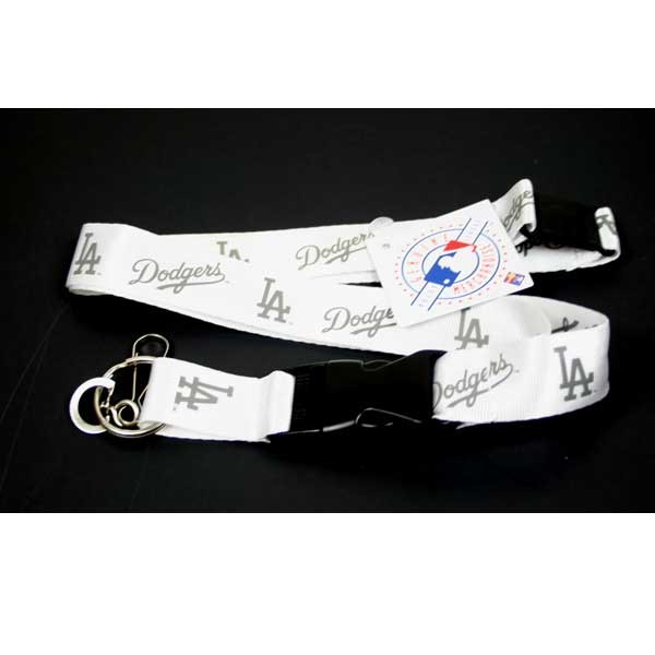 Los Angeles Dodgers Lanyards - Glacier Style - 12 For $30.00 - Wholesale Los Angeles Dodgers Products - Dodgers Merchandise 2