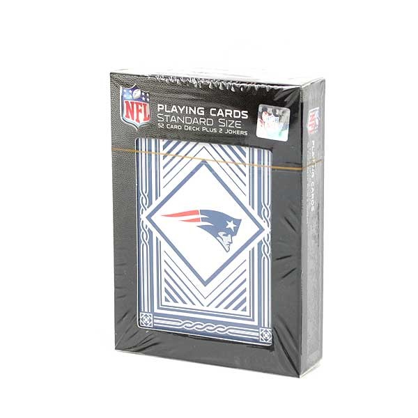 New England Patriots - DPattern Deck Of Playing Cards - 12 Decks For $30.00 - Wholesale New England Patriots - Patriots Merchandise 2