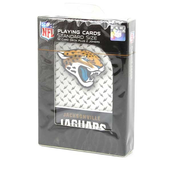 Jacksonville Jaguars - DPlate Style - Deck Of Playing Cards - 12 Decks For $30.00 - Wholesale Jacksonville Jaguars Product - Jaguars Merchandise 2