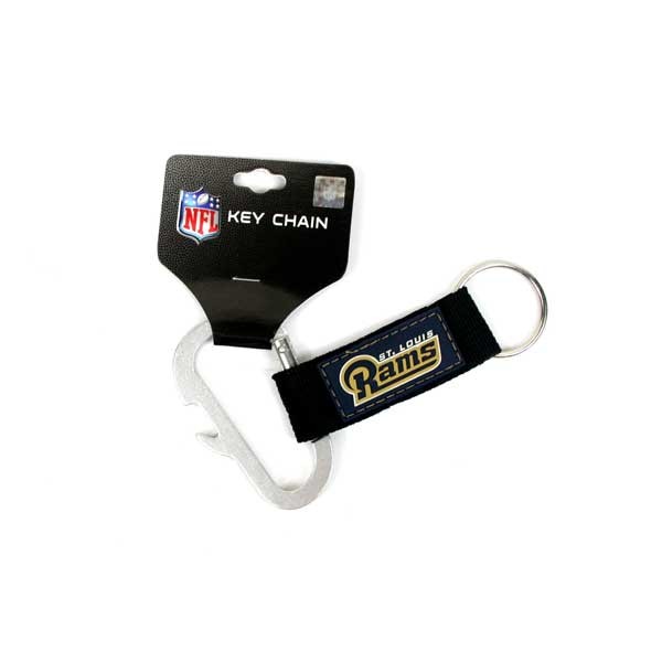 Rams Gear - ST. LOUIS Rams DLink Biner Keychains - 24 For $12.00 - Wholesale Los Angeles Rams Products - Rams Merchandise