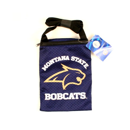 Blowout - Montana State Merchandise - Jersey Zippered Fan Pouches - 12 Pouches For $12.00 - Montana State