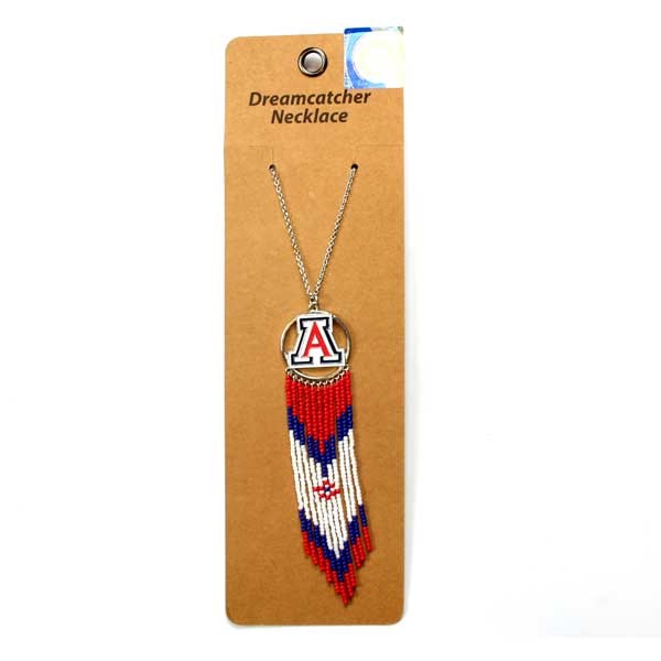 Arizona Wildcats Necklaces - Dream Catcher - 6 For $21.00 - Arizona Wildcats