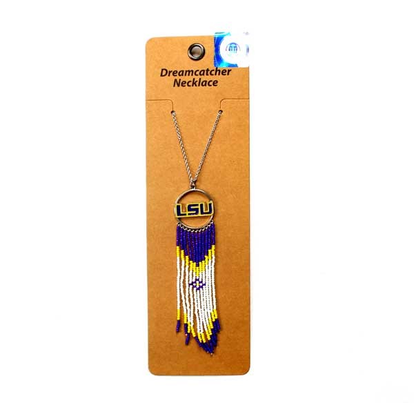 LSU Tigers Necklaces - Dream Catcher - 6 For $21.00 - LSU