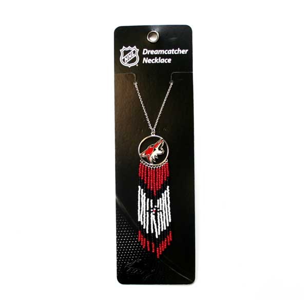 Phoenix Coyotes Necklaces - Dream Catcher - 6 For $21.00 - Arizona Coyotes