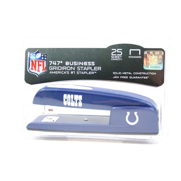 Indianapolis Colts Staplers - 747 Style Swingline - 2 For $12.00 - Wholesale Indianapolis Colts Products - Colts Merchandise
