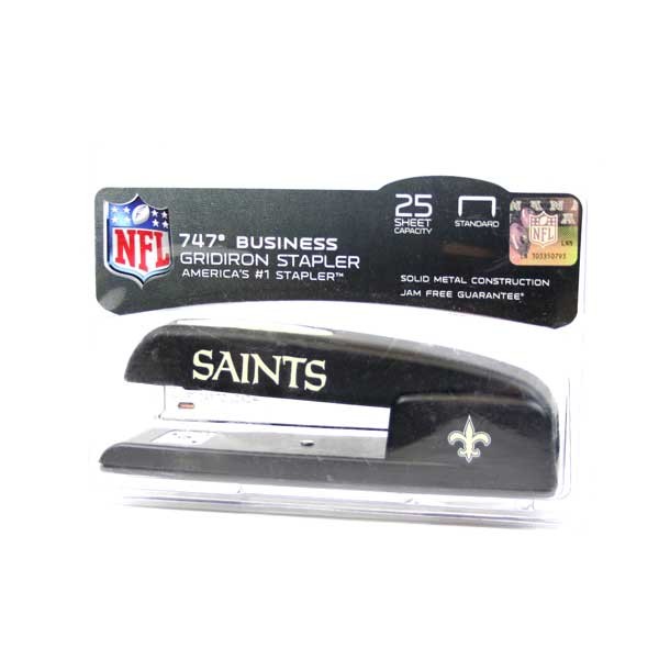 New Orleans Saints Staplers - 747 Style Swingline - 2 For $12.00 - Wholesale New Orleans Saints Product - Saints Merchandise