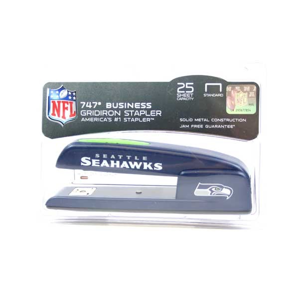 Seattle Seahawks Staplers - 747 Style Swingline - 2 For $12.00 - Wholesale Seattle Seahawks Product - Seahawks Merchandise 2