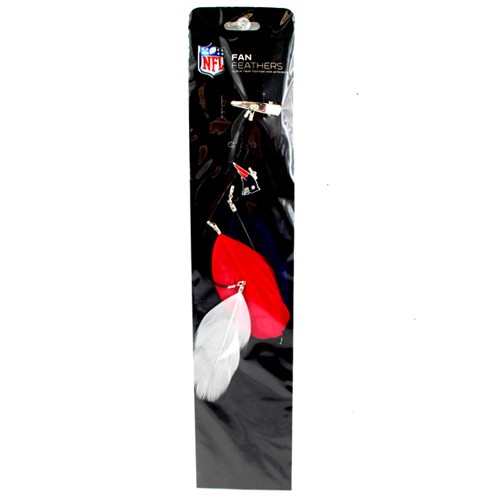 Blowout - New England Patriots Clips - Feather Clip - 12 For $6.00 - Wholesale New England Patriots - Patriots Merchandise