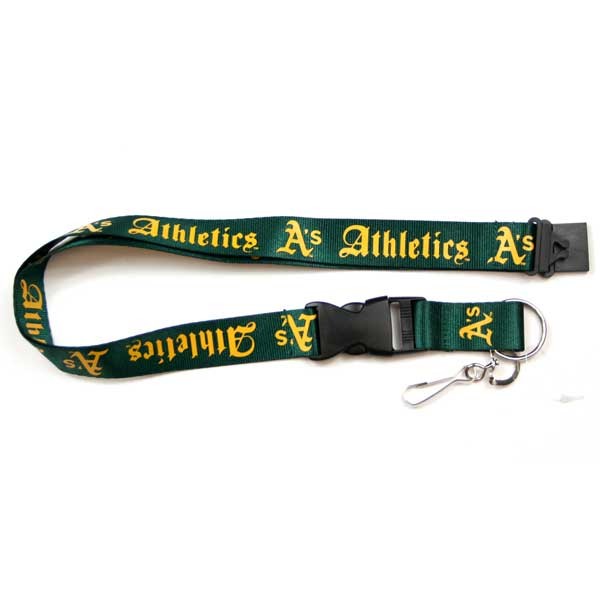 Oakland Athletics Lanyards - Old English Style - 12 For $24.00 - Wholesale Oakland Athletics Products - Athletics Merchandise