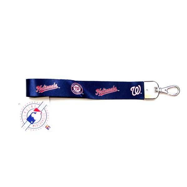 Washington Nationals Keychains - Blue Wrister Style - 12 For $18.00 - Wholesale Washington Nationals Products - Nationals Products