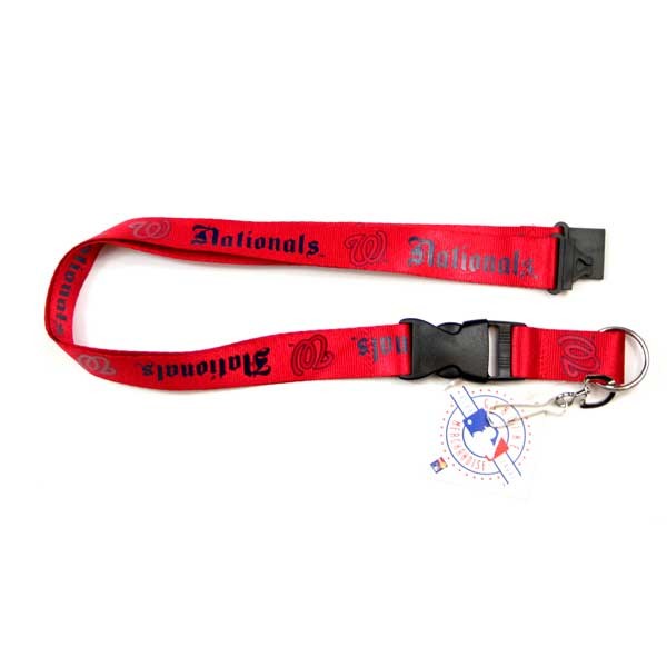 Washington Nationals Lanyards - Old English Style - 6 For $18.00 - Wholesale Washington Nationals Products - Nationals Products