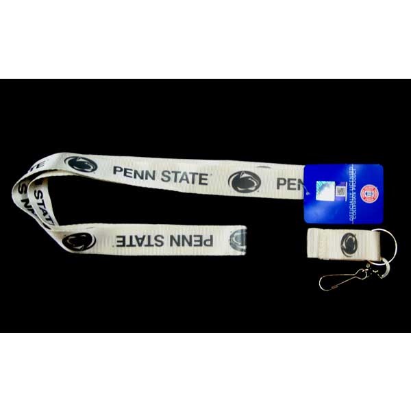 Penn State Lanyards - White Glacier Style - 6 For $18.00 - Penn State
