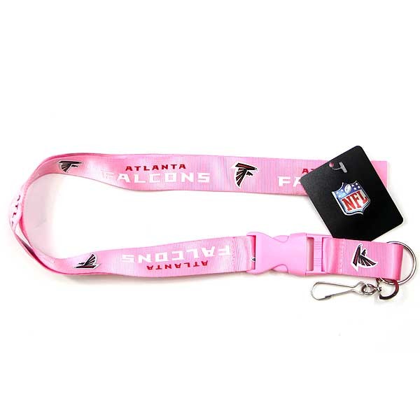 Atlanta Falcons - Premium Pink Lanyards - 6 For $15.00 - Wholesale Atlanta Falcons Products - Wholesale Football Gear 2