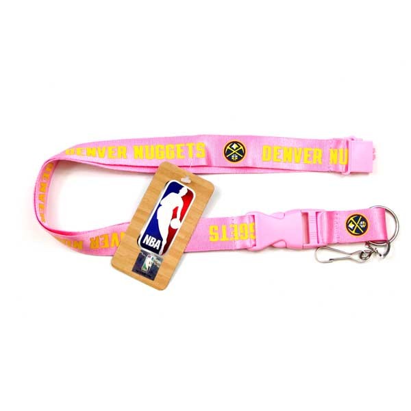 Denver Nuggets - Premium Pink Lanyards - 6 For $15.00 - Denver Nuggets