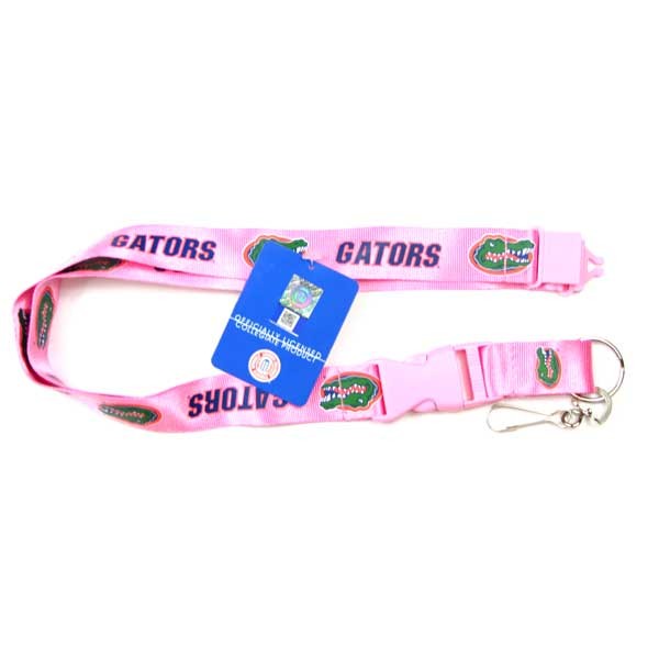 Florida Gators - Premium Pink Lanyards - 6 For $15.00 - Florida Gators