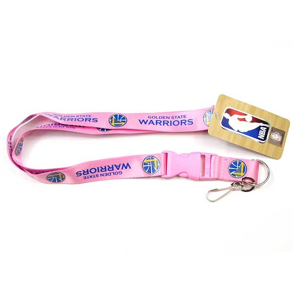 Golden State Warriors - Premium Pink Lanyards - 6 For $15.00 - Golden State Warriors
