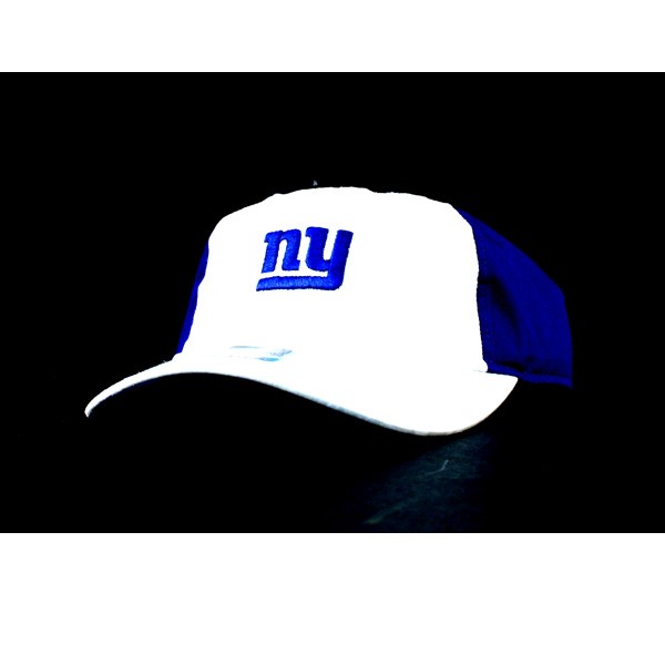 Blowout - New York Giants Caps - Womens - White/Blue Bling Caps - 12 For $60.00 - Wholesale New York Giants Product - Giants Merchandsie