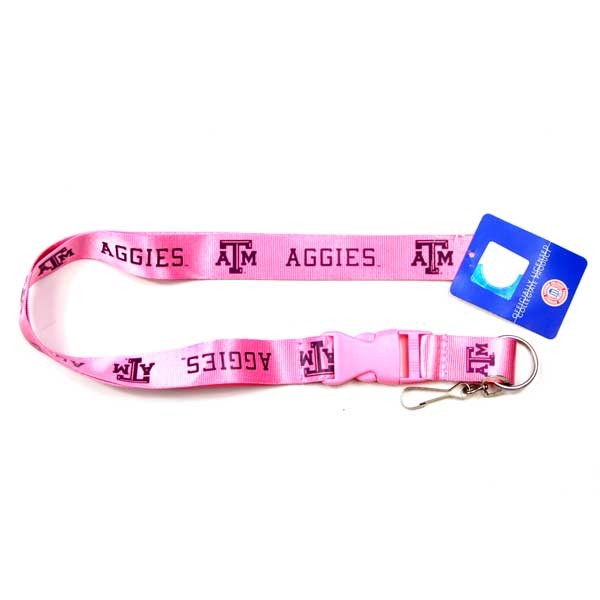 Texas A&M Lanyards - Premium Pink Lanyards - 6 For $15.00 - Texas A&M