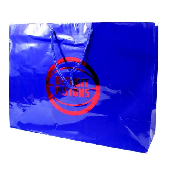 Detroit Pistons Gift Bags - 16"x6"12" Large Blue - 36 For $21.60 - Detroit Pistons