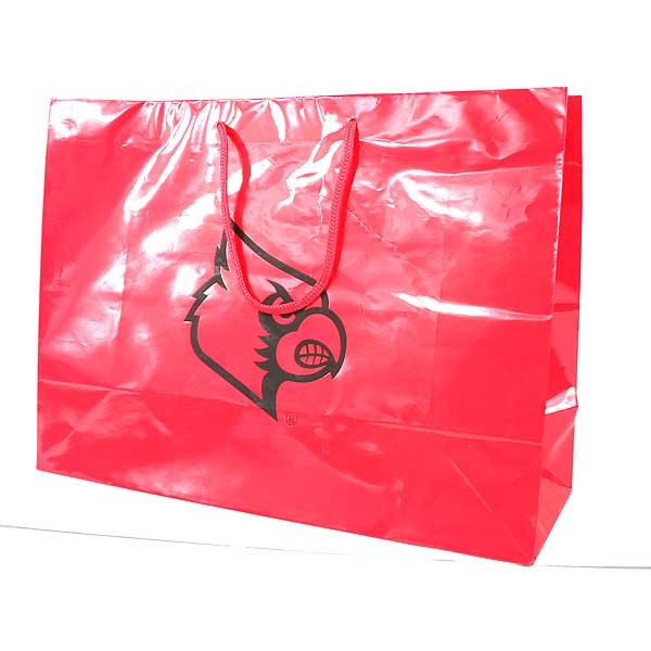 Louisville Cardinals Gift Bags - 16"x6"12" Large - 36 For $21.60 - Louisville Cardinals