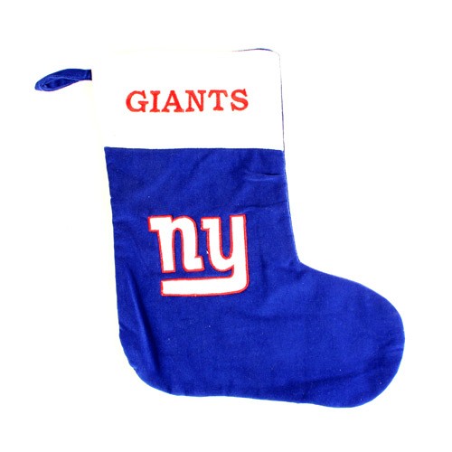 Blowout - New York Giants Stockings - Blue.White Xmas Stockings - 4 For $20.00 - Wholesale New York Giants Product - Giants Merchandsie