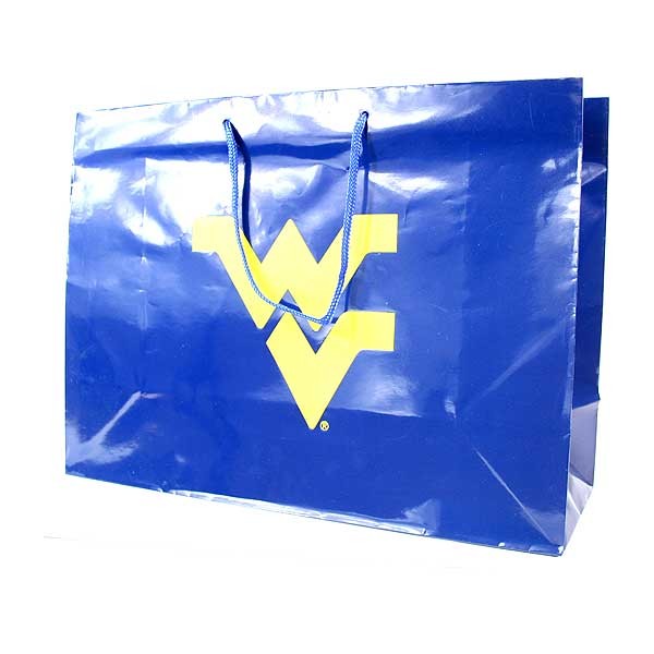 West Virginia Gift Bags - Blue 16"x6"12" Large - 24 For $24.00 - West Virginia