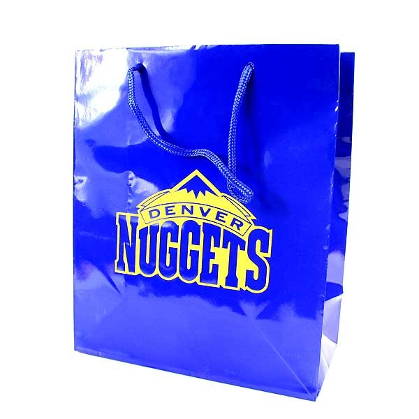Denver Nuggets Gift Bags - Blue 10"x5"12" Medium - 36 For $21.60 - Denver Nuggets