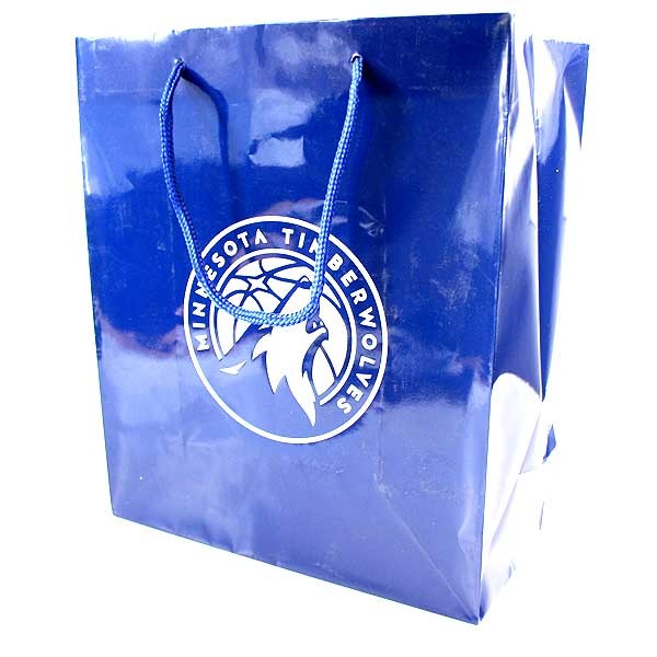 Minnesota Timberwolves Gift Bags - 10"x5"12" Medium - 36 For $21.60 - Minnesota Timberwolves