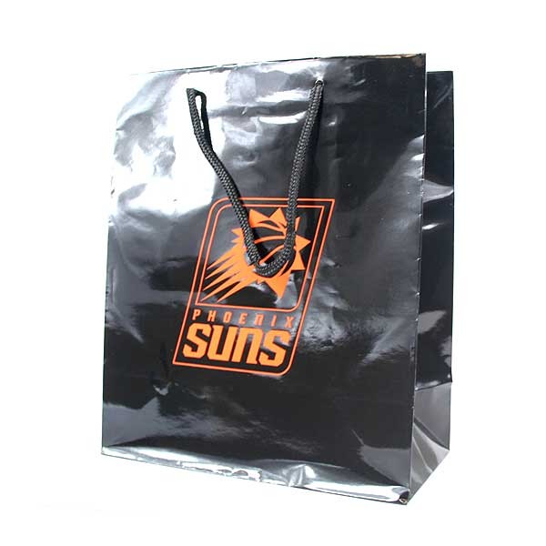 Phoenix Suns Gift Bags - Black 10"x5"12" Medium - 36 For $21.60 - Phoenix Suns