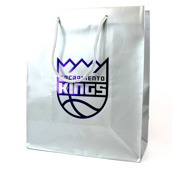 Sacramento Kings Gift Bags - 10"x5"x12" Medium - 36 For $21.60 - Sacramento Kings