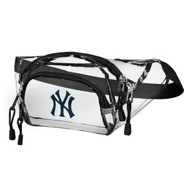 New York Yankees Bags - Clear Transport Belt Bags - 2 For $13.00 - Wholesale New York Yankees Products - Yankees Merchandise