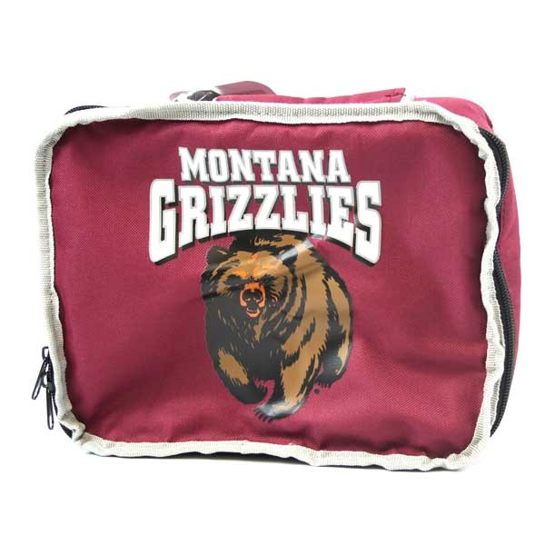 Montana Grizzlies Gear - Insulated Sacked Style Lunch Bags - 2 For $10.00 - Montana Grizzlies