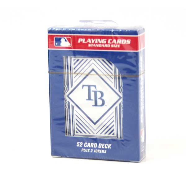 Tampa Bay Rays Playing Cards - Diamond Angel Style - 12 Decks For $24.00 - Wholesale Tampa Bay Rays Products - Rays Merchandise