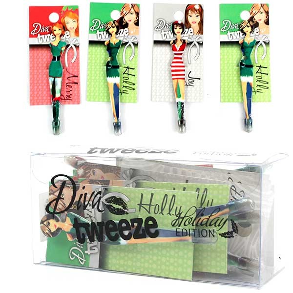 Fashion Diva Tweezers - Assorted Styles - 60 For $36.00 - Wholesale Mystery Merchandise - Wholesale John Deere - Wholesale Licensed Products