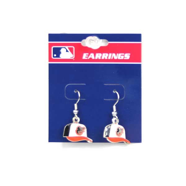Baltimore Orioles Wholesale - Classic Cap Dangle - 6 Pair For $18.00 - Wholesale Baltimore Orioles Products - Orioles Merchandise 2