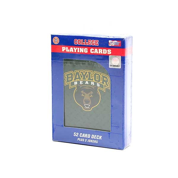 Baylor Bears Products - Full Deck Playing Cards - 12 Decks For $24.00 - Baylor Bears
