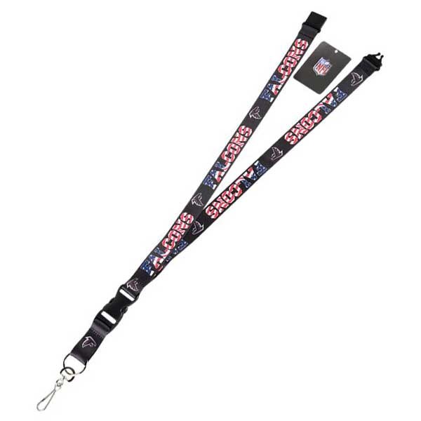 Atlanta Falcons Lanyards - The USA Series - 6 For $18.00 - Wholesale Atlanta Falcons Products - Wholesale Football Gear