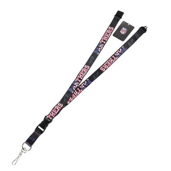 Carolina Panthers Lanyards - The USA Series - 6 For $18.00 - Wholesale Carolina Panthers Products - Carolina Football