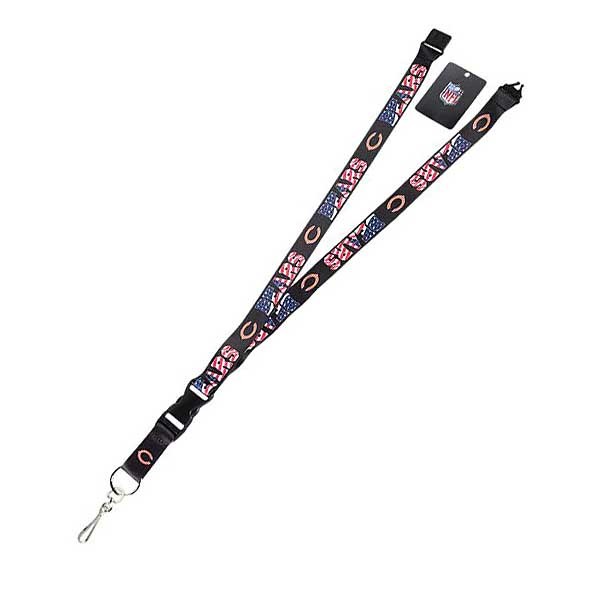 Chicago Bears Lanyards - The USA Series - 6 For $18.00 - Wholesale Chicago Bears Products - Bears Merchandise 2