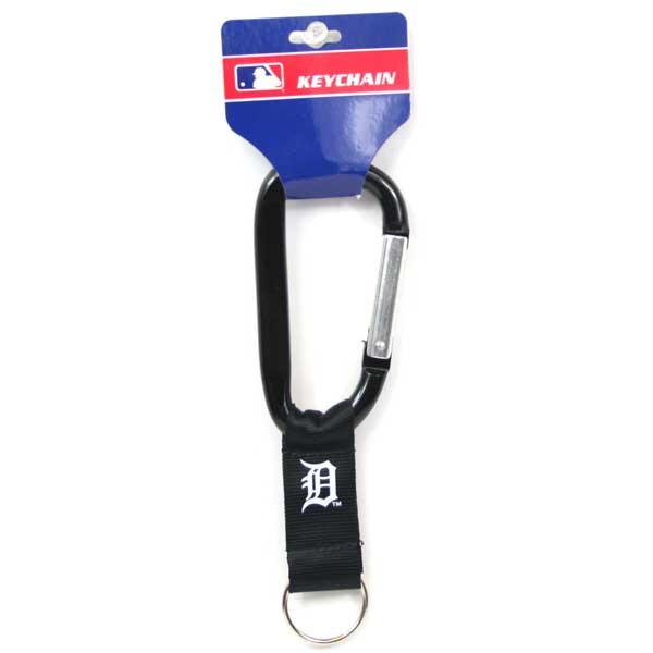 Detroit Tigers Keychains - Belayer Hiker Clip Style - 12 For $24.00 - Wholesale Detroit Tigers Products - Tigers Merchandise 2