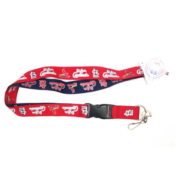 St. Louis Cardinals Wholesale - 2Tone Velcro Closure Lanyards - 6 For $18.00 - Wholesale St Louis Cardinals Products - Cardinals Merchandise