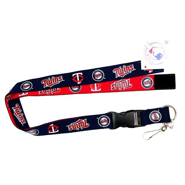Minnesota Twins Lanyards - 2Tone Velcro Closure - 6 For $15.00 - Wholesale Minnesota Twins Products - Twins Merchandise