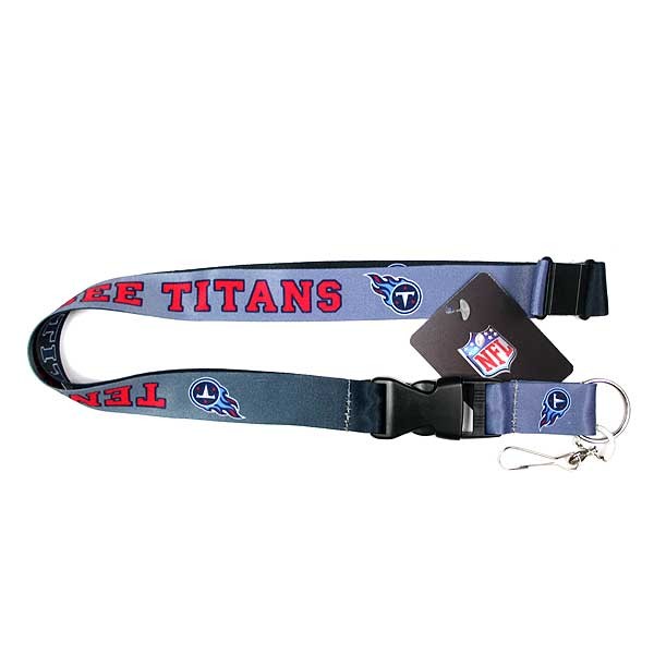 Tennessee Titans Wholesale - Reverse Pop Style Lanyards - 6 For $18.00 - Wholesale Tennessee Titans Product - Titans Merchandise